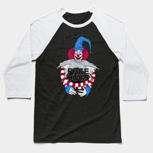 FREE HUGS Poltergeist Clown Baseball T-Shirt